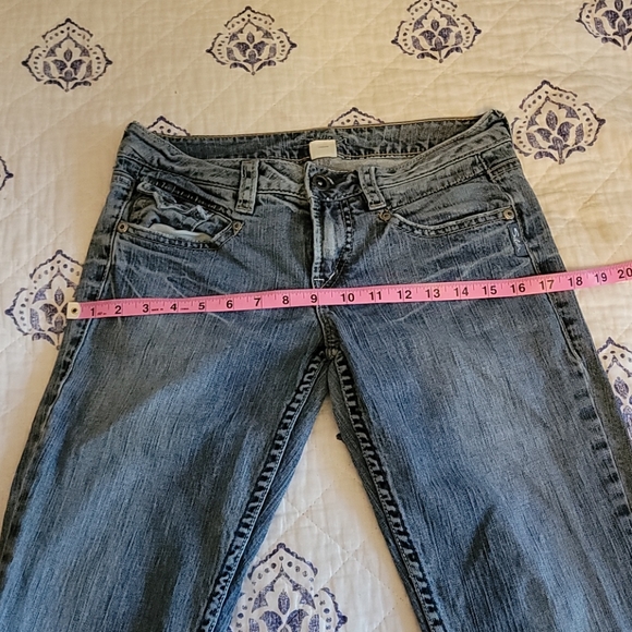 Silver Jeans Boot/Flare Cut Jeans Sz 28 - Picture 7 of 9